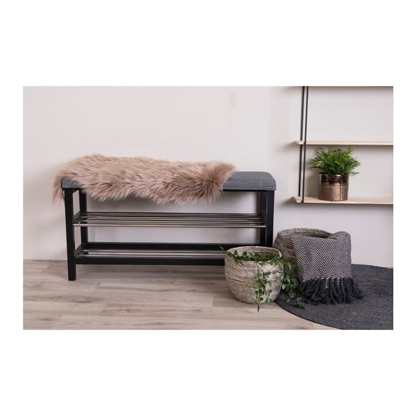 Blană maro sintetică 50x85 cm – House Nordic-image-2