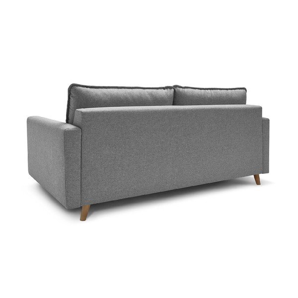 Canapea extensibilă Bobochic Paris Sinki, gri-image-4