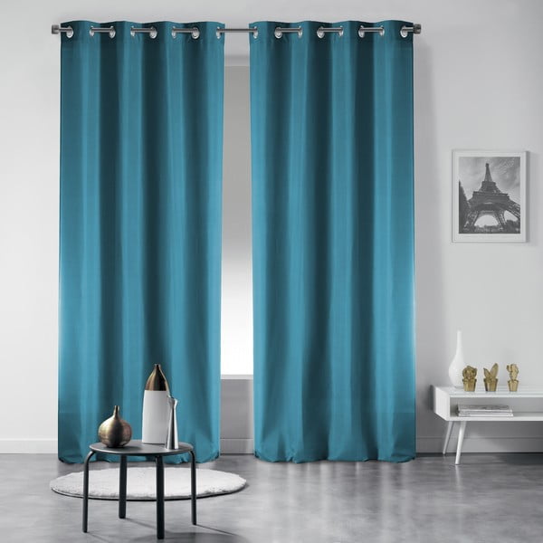 Draperie albastră blackout 135x280 cm Occult – douceur d'intérieur-image-4