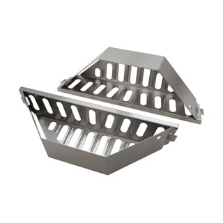 Set de 2 recipiente pentru grătar indirect Cattara BBQ
