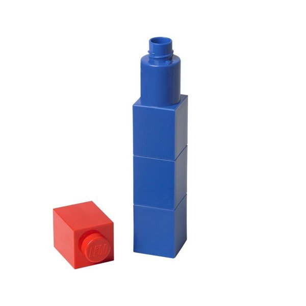Sticlă LEGO® Drink, 375 ml, albastru-image-1