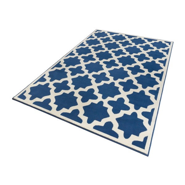 Covor Zala Living Noble, 200 x 290 cm, albastru-alb-image-1