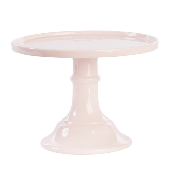 Suport ceramică pentru tort Miss Étoile, ø 25 cm, roz