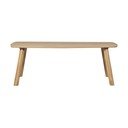 Masă de dining din lemn de stejar 100x180 cm Tablo – WOOOD