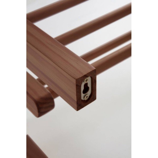 Cuier în culoare naturală închisă din lemn de pin 70x30 cm Eddison – Jotex-image-3