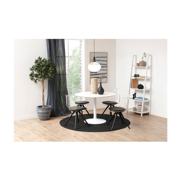 Masă rotundă Actona Ibiza, ø 110 cm, alb-image-2