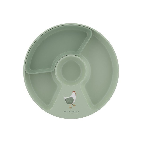 Set de veselă pentru copii 3 buc. din plastic Little Farm – Mepal-image-4