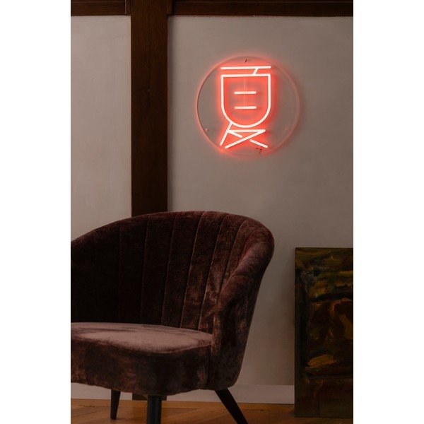 Decorațiune luminoasă neon roșie LED Sya – Dutchbone-image-1