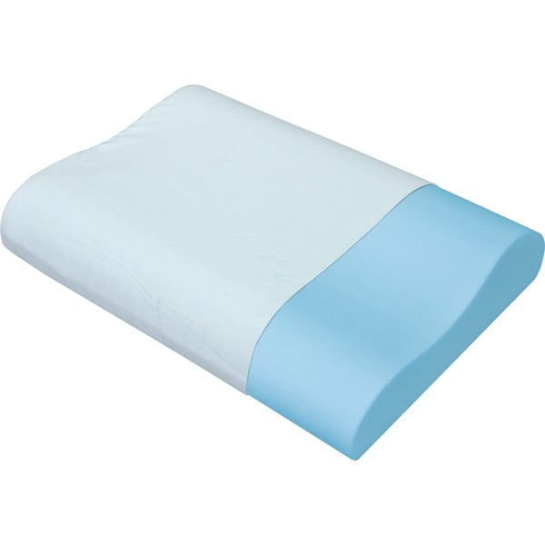 Pernă anatomică cu umplutură de spumă cu memorie 60x39 cm Termopur – Materasso