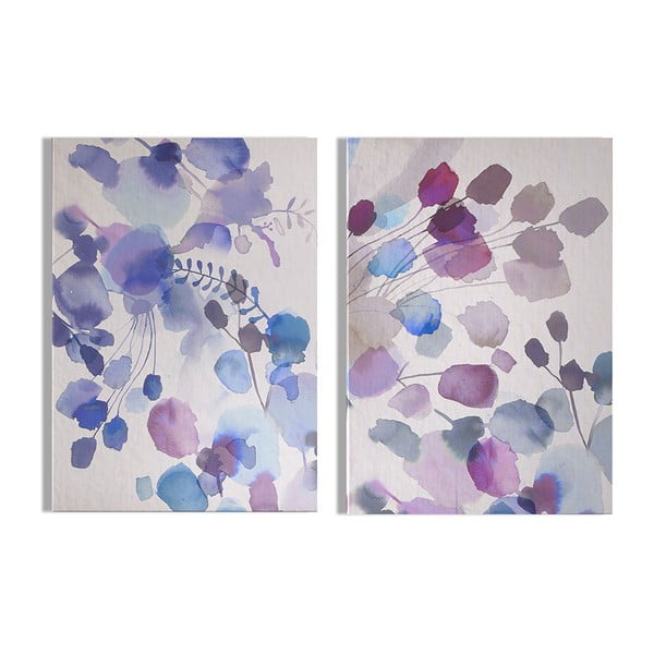 Set 2 tablouri Graham & Brown Expressive Blooms, 50 x 70 cm