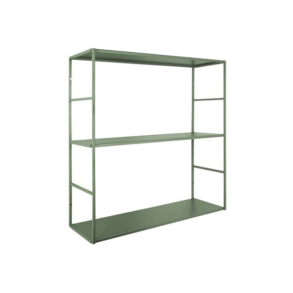 Raft verde etajat din metal 60 cm Level – PT LIVING-image-1