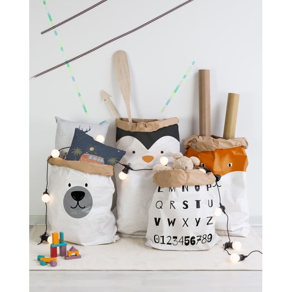 Sac din hârtie Little Nice Things Penguin-image-2