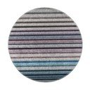Covor albastru/gri lavabil rotund ø 120 cm – Vitaus
