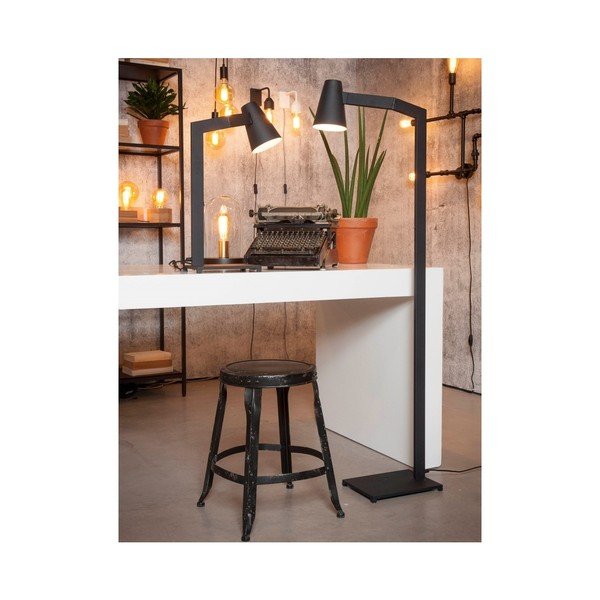 Veioză neagră cu abajur din metal (înălțime 60 cm) Biarritz – it's about RoMi-image-4