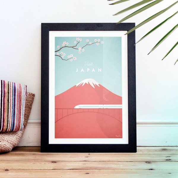 Poster Travelposter Japan, A2-image-1