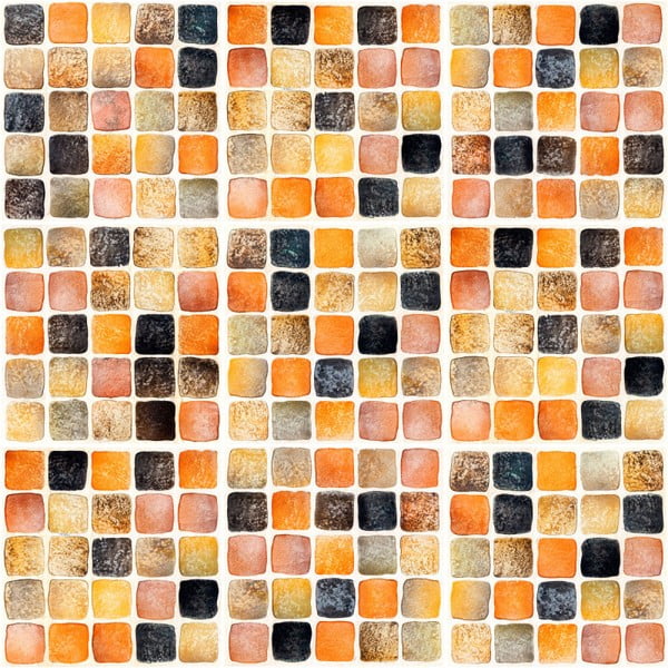 Set 9 autocolante de perete Ambiance Tiles Mosaics Sanded Grade, 15 x 15 cm-image-1