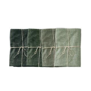 Set 4 șervețele textile Really Nice Things Green Gradient, lățime 40 cm