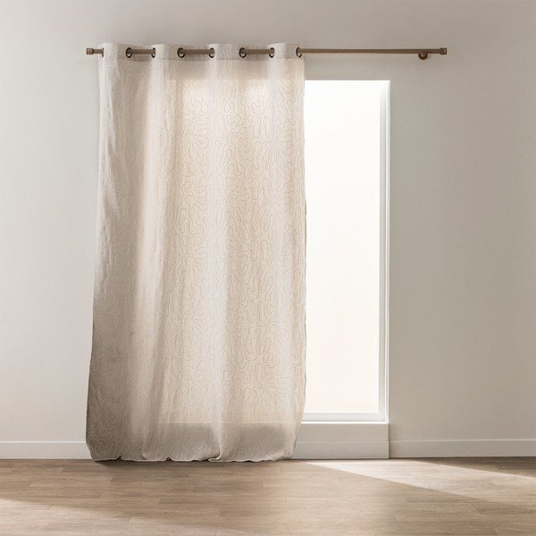 Draperie în culoare naturală 140x240 cm Cirana – douceur d'intérieur