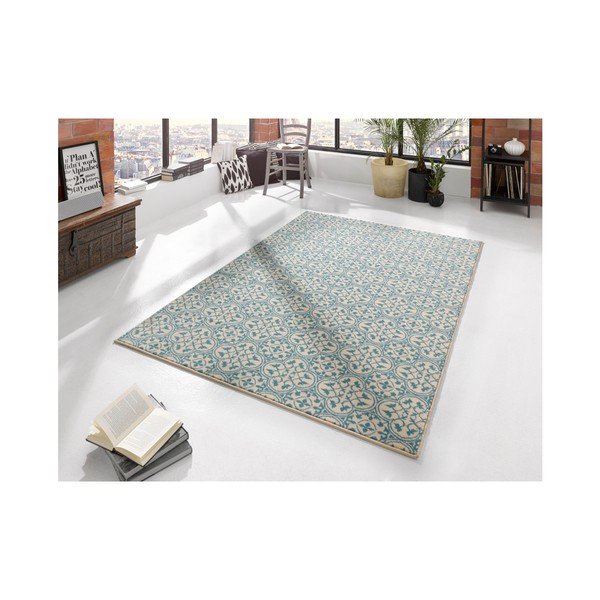Covor Hanse Home Gloria Pattern, 80 x 150 cm, albastru-image-1