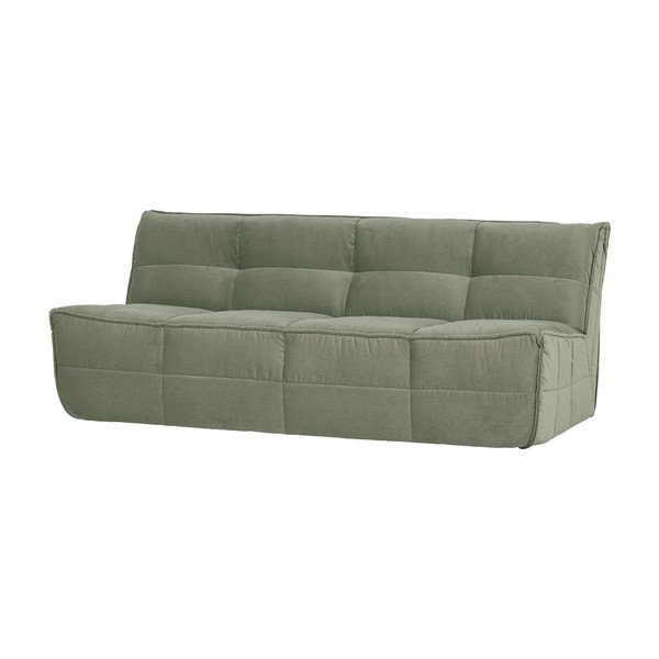 Canapea verde cu tapițerie din catifea 204 cm Cluster – vtwonen-image-2