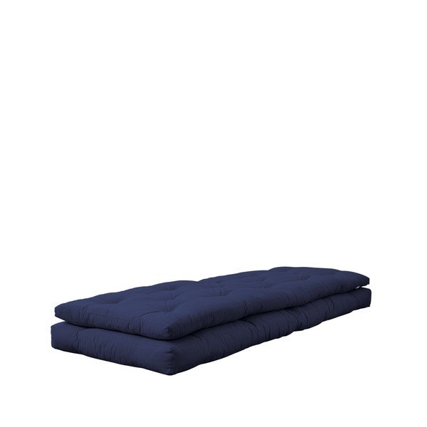Fotoliu extensibil cu detalii din piele Karup Buckle Up Navy-image-4
