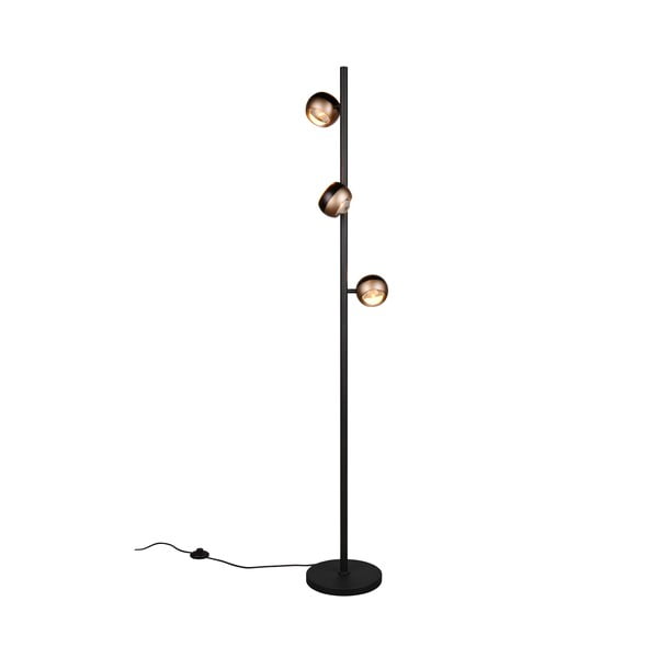 Lampadar negru-bronz LED (înălțime 150 cm) Orbit – Trio Select-image-3