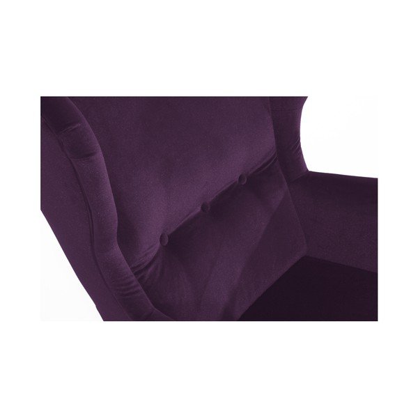 Fotoliu cu picioare maro deschis Max Winzer Clint Suede, mov-image-2