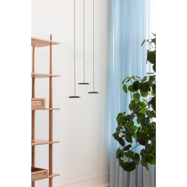 Suport pentru fixare cablu pe tavan negru 3 cm Asteria Micro Cluster – UMAGE-image-4