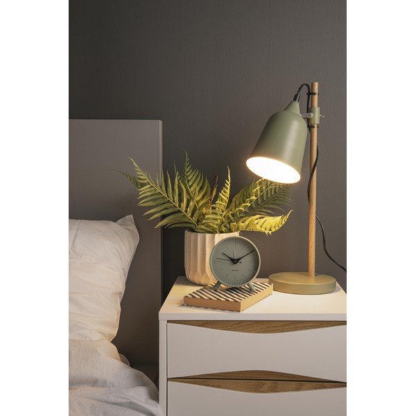 Ceas deșteptător din metal Karlsson Index, ø 11 cm, verde-image-1