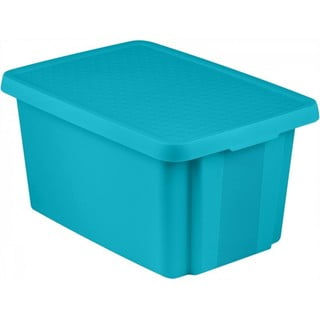 Cutie de depozitare albastră cu capac Curver Essentials, 26 l