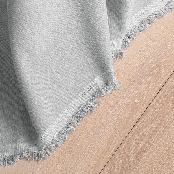 Cuvertură gri deschis din janilie 220x240 cm Talo – Filumi-image-3