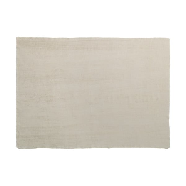 Pătură gri/bej din amestesc de lână 140x200 cm Ylva Dark Linen – Pappelina-image-2