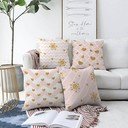 Fețe de pernă 4 buc. din material textil 43x43 cm  cu model de Crăciun – Mila Home