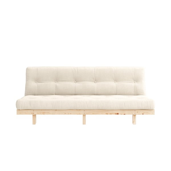 Canapea gri/bej cu tapițerie din in 200 cm Lean – Karup Design