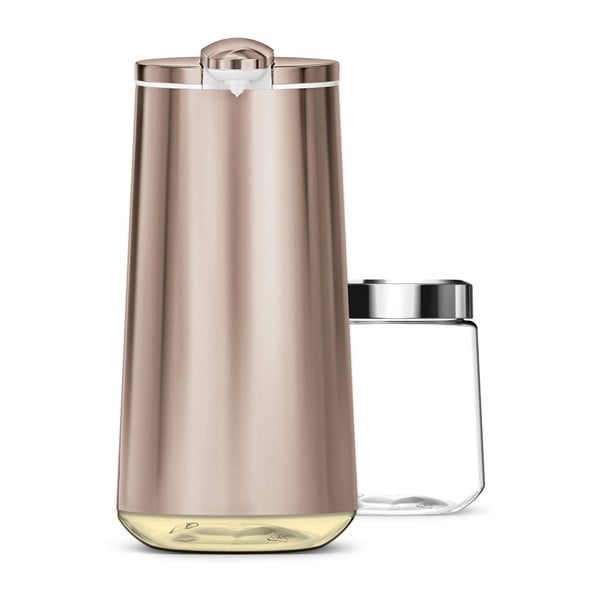 Dispenser de săpun cu senzor din oțel auriu 266 ml - simplehuman-image-3