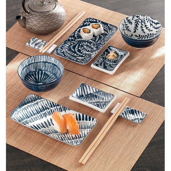 Set pentru sushi 12 buc. din porțelan – Brandani-image-1