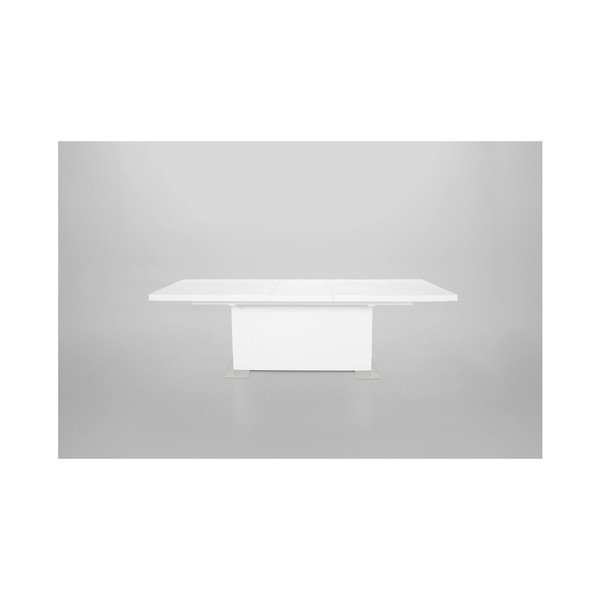 Masă extensibilă Actona Brink, lungime 180 - 230 cm, alb-image-1