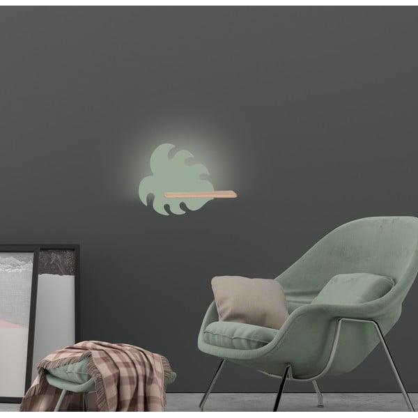 Corp de iluminat pentru copii verde Monstera – Candellux Lighting-image-1