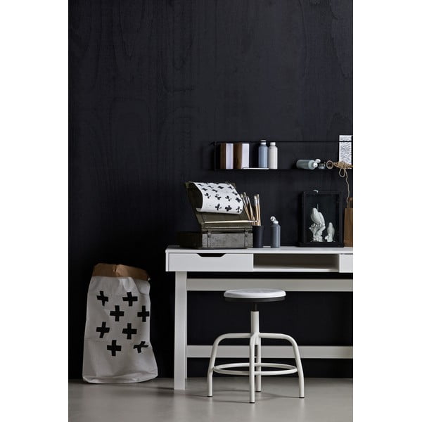 Birou WOOOD Nikki, alb-image-2