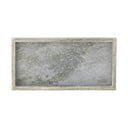 Tavă decorativă din marmură 25,5x12,5 cm Majsa – Bloomingville