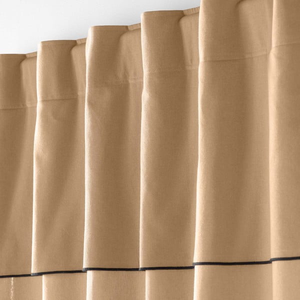 Draperie maro deschis 140x240 cm Mistraline – douceur d'intérieur-image-1