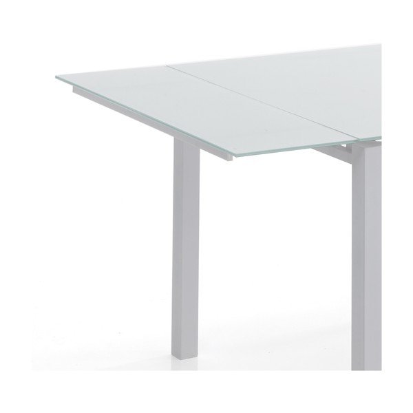 Masă de dining extensibilă cu blat din sticlă 90x90 cm New Daily – Tomasucci-image-3