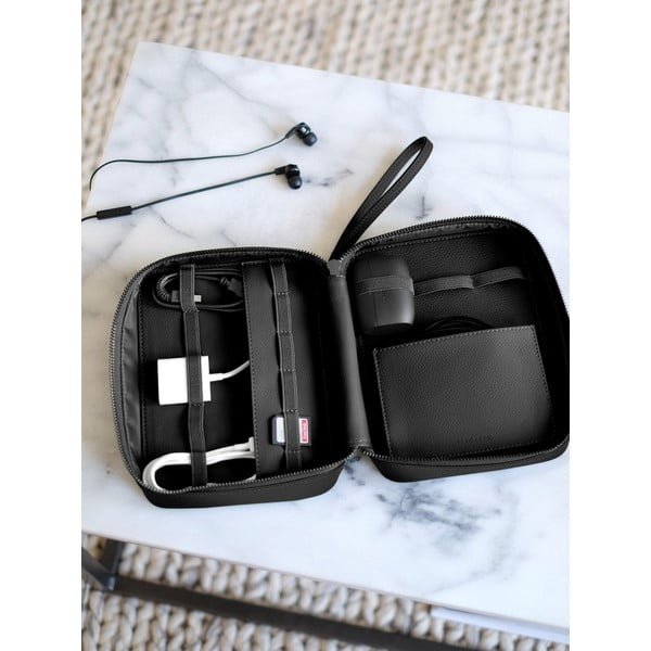 Organizator pentru cabluri din piele artificială Cable Tidy – Stackers-image-1