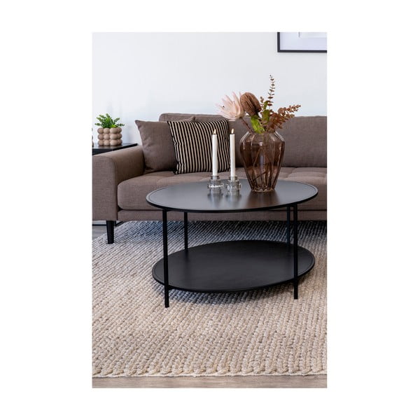 Covor crem din lână 160x230 cm Mandi – House Nordic-image-1