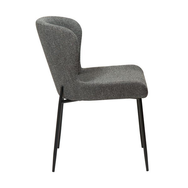 Scaun de dining DAN-FORM Denmark Glam, gri închis-image-2