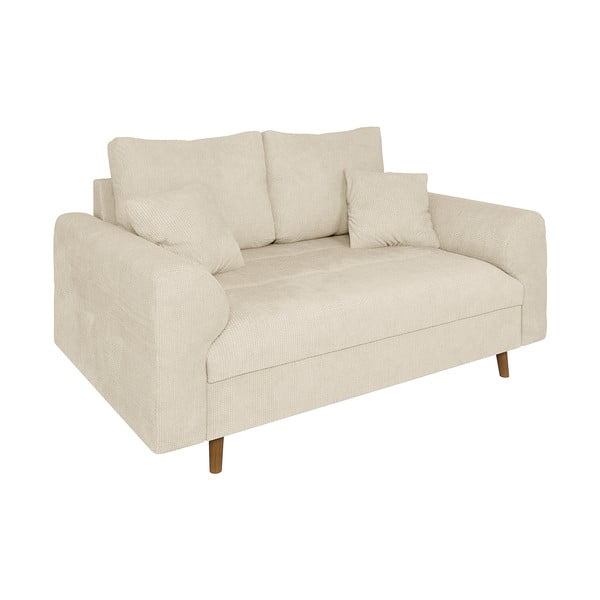 Canapea bej 150 cm Ariella – Ropez