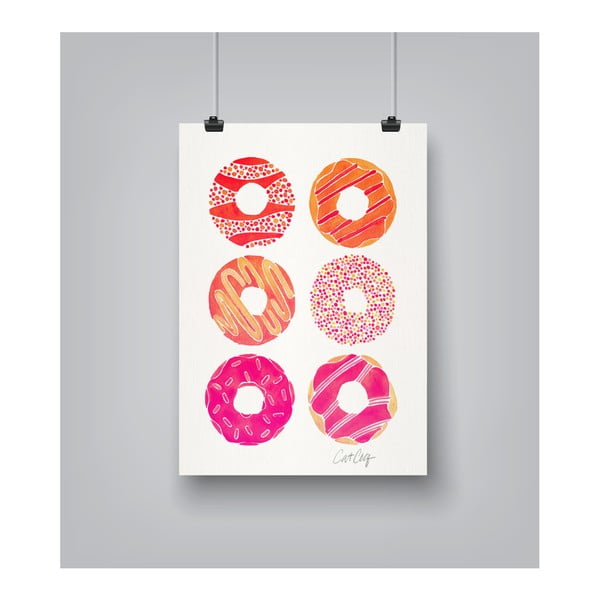 Poster Americanflat Americanflat Dozen Donuts, 30 x 42 cm