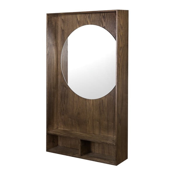 Panou de agățat diverse maro din lemn de stejar 60x100x11,5 cm Show Me – Mette Ditmer Denmark