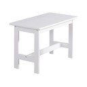 Măsuță din lemn de pin pentru copii Pinio Baby, alb