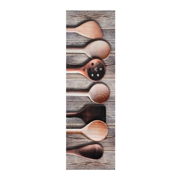 Covor de bucătărie / traversă Zala Living Cook & Clean Spoons, 45 x 140 cm